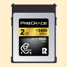 ProGrade Digital CFexpress Type B Gold 2TB (1 pack)